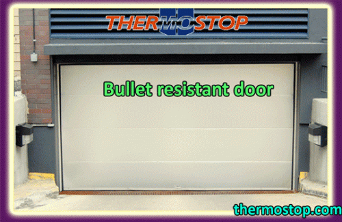     Bullet resistant door