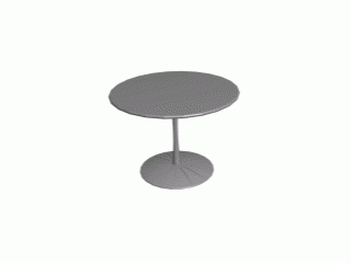 0009 pedestal table
