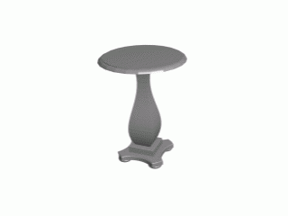 0010 pedestal table