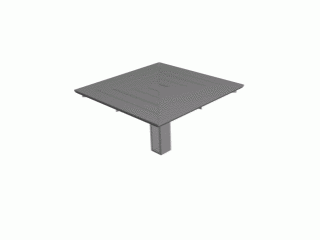 0018 pedestal table