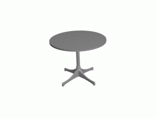 0023 pedestal table