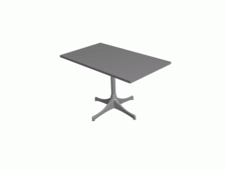 0025 pedestal table