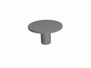 0026 pedestal table
