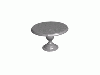 0030 pedestal table