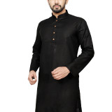 073blackplainonlykurta-1