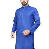 073bluplainonlykurta-1