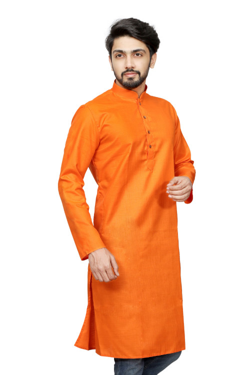 073orangeplainonlykurta-3.jpg