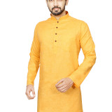 074yellowplainonlykurta-1