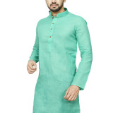 084grnplainonlykurta-3