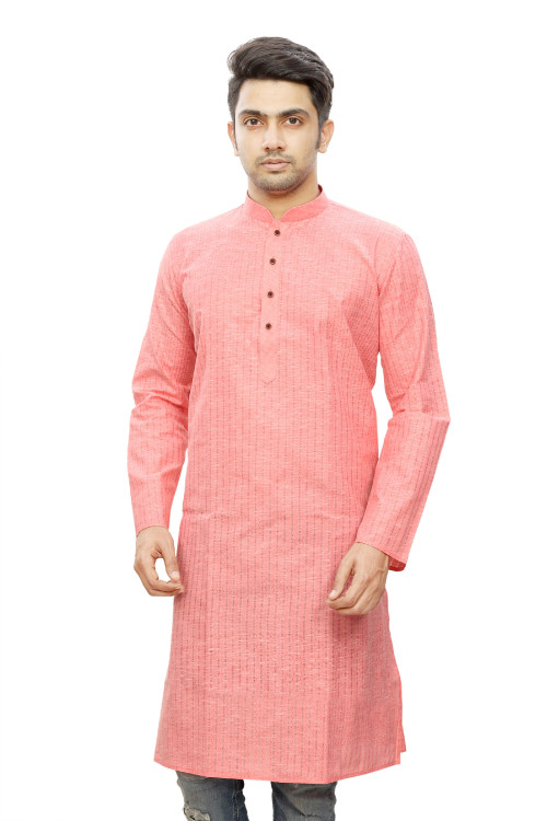 104pinkstripeonlykurta (1)