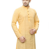 104yellowstripeonlykurta-3