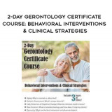 106-2-Day-Gerontology-Certificate-Course