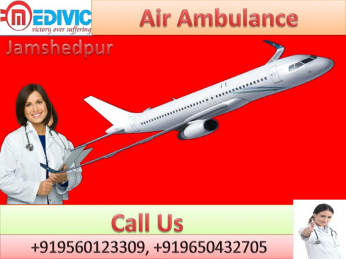 If you are in Jamshedpur city and your patient is going from any critical situation then make a call to Medivic Aviation with all facilities in Ambulance.
Website: - https://www.medivicaviation.com/air-ambulance-service-jamshedpur/