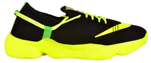 173 BLACK YELLOW SPORTS SHOES 04