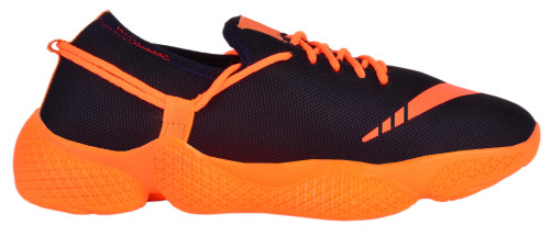 174 BLACK ORANGE SPORTS SHOES 04