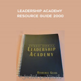 238-Anthony-Robbins---Leadership-Academy-Resource-Guide-2000