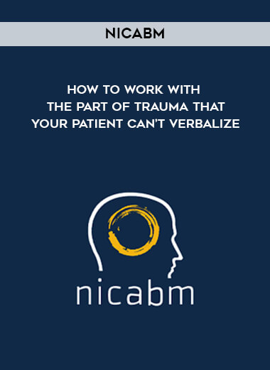 47 NICABM How to Work with the Part of Trauma That Your Patient Cant Verbalize