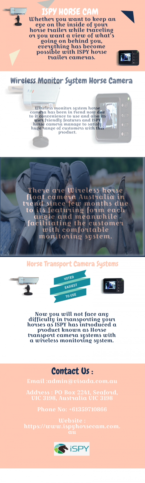 if you use Wireless Ispy horse camera your house will be secured and also it will not scatter wires in your house due to its wireless Feature.https://www.ispyhorsecam.com.au/