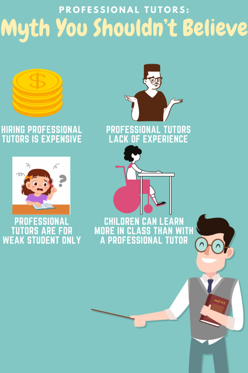 Are you planning to get a professional tutor for your child? Learn the myths about a professional tutor that you should not believe from other people.

#ProfessionalTutorInSingapore

https://www.academics.sg