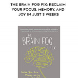 684-Mike-Dow---The-Brain-Fog-Fix-Reclaim-Your-Focus-Memory-And-Joy-In-Just-3-Weeks