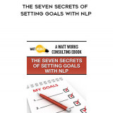 685-Damian-Hamill---The-Seven-Secrets-Of-Setting-Goals-With-NLP