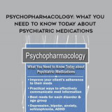 94-Psychopharmacology