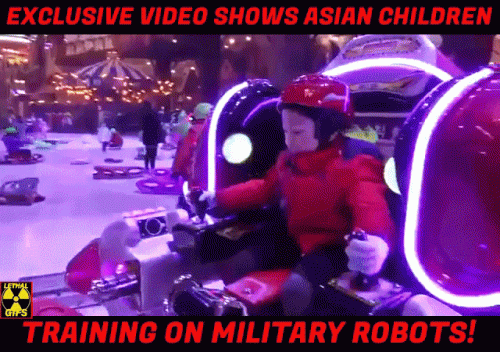 ASIAN KIDS DRIVING KILLER ROBOTS