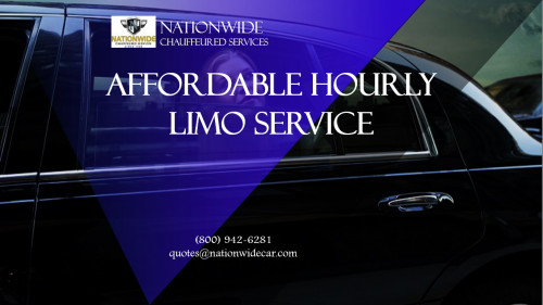 Affordable Hourly Limo Service