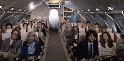 Airplane II Panic Scene