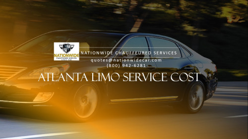 Atlanta Limo Service Cost