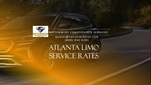 Atlanta Limo Service Rates