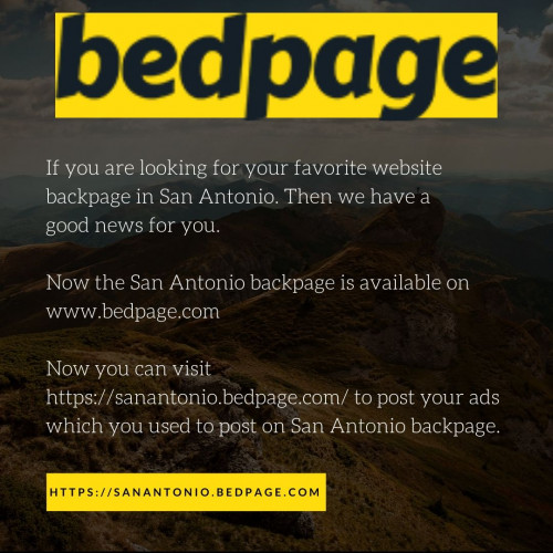 Backpage San Antonio