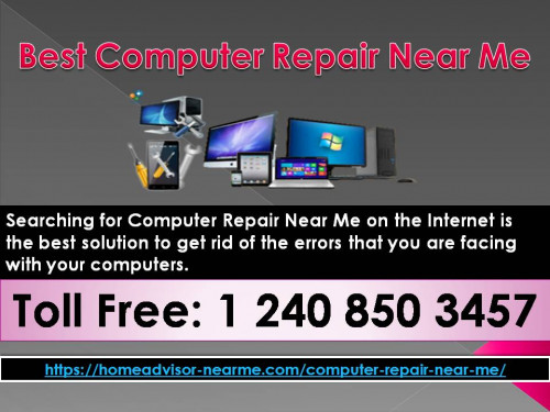 We provide the best computer repair service in USA. Our services are available to residential, business, educational, and governmental clients. View more at https://homeadvisor-nearme.com/computer-repair-near-me/