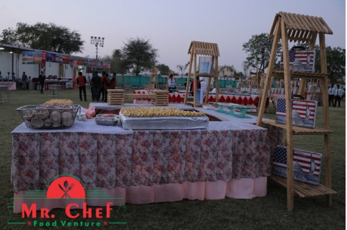 http://www.mrcheffoodventure.com/
Mr Chef food venture We provide catering services such as birthday party catering, weddings catering services, conference catering service we are Best wedding caterers in rajsamand food products are mouth watering as they are prepared in such a way that everyone is happy with the quality, ingredients and taste. http://www.mrcheffoodventure.com/