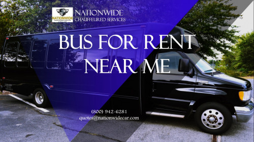 Bus for Rent Near Me