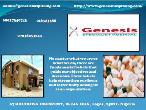 Genesis specialist hospital is known for its high-quality health care services in Lagos. You can browse the list of their services, or you can utilize any treatment facility. https://genesishospitalng.com/about-us/
