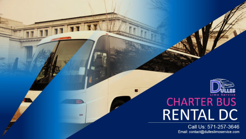 Charter bus rental DC