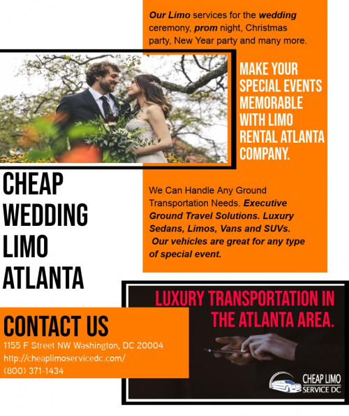 Cheap Wedding Limo Atlanta