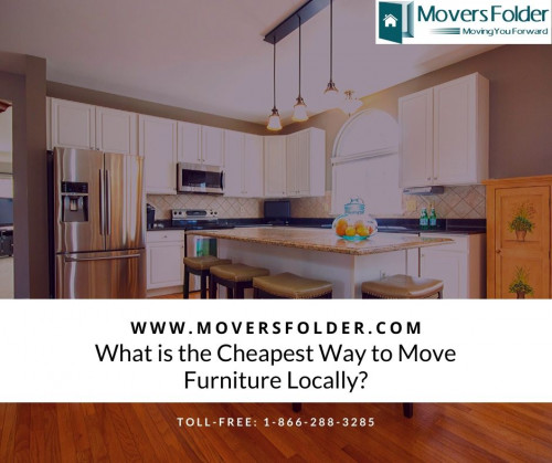 Cheapest Way to Move Furniture Locally