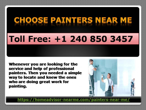 We are the best to offer when it comes to interior and exterior painting services. Our painters don’t merely come to your home and complete our work. Read more at https://homeadvisor-nearme.com/painters-near-me/