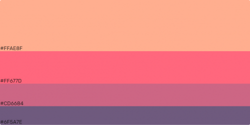 Color Hunt Palette 170332 muted pinks