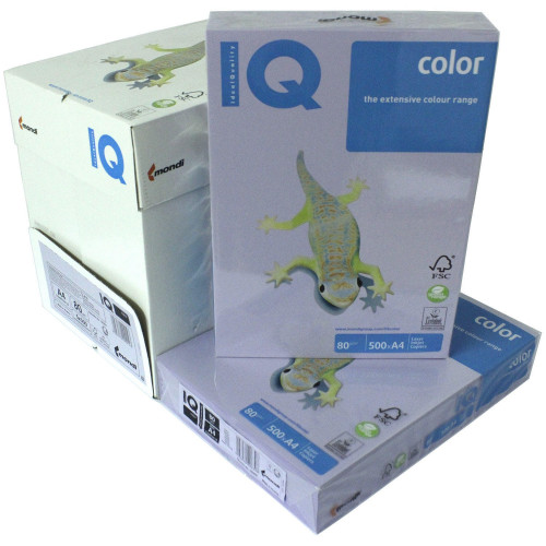 Color Paper A4 80gsm IQ Mondi Lavendar (Box)