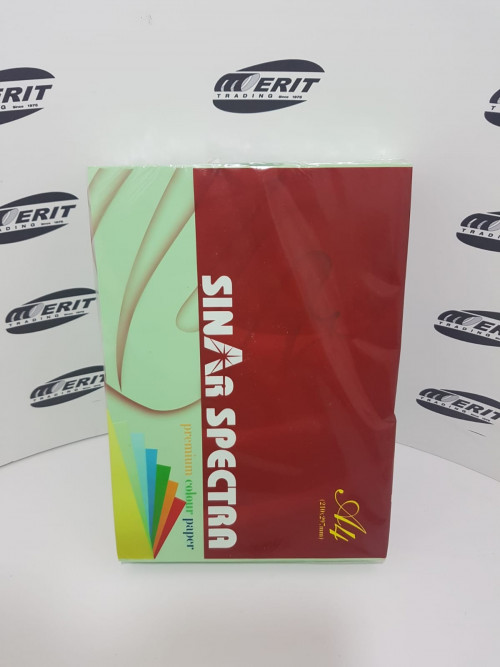 Color Paper A4 80gsm Sinarspectra Green