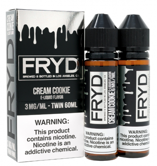 Cream Cookie E-Juice by FRYD, Cream Cookie is Deep fried cookies and cream treats with rich chocolate and sweet filling. it's really a sugary, guilty pleasure in the form of a classic carnival treat. Visit -
https://www.ecigmafia.com/products/cream-cookie-e-juice-by-fryd-e-liquid-120ml.html