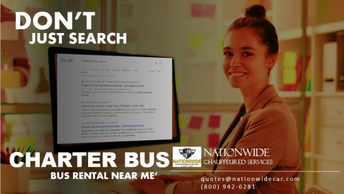 Don’t Just Search for a Charter Bus Rental Near Me