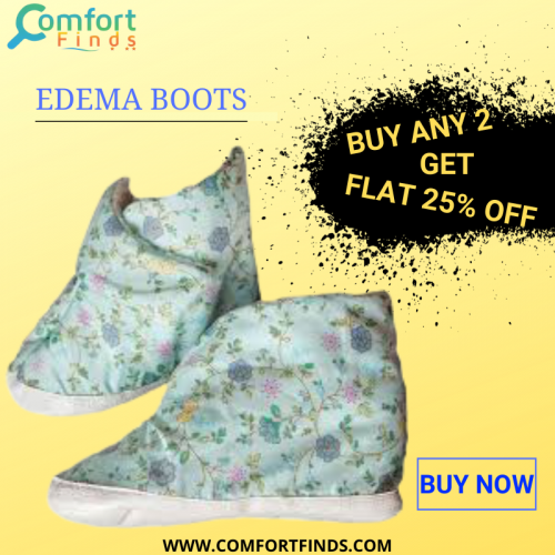 EDEMA BOOTS are utilized to treat edema, ulcers and injuries. Edema Boots give between 20-30 mmHg in pressure, making them valuable in an assortment of wounds. 
Edema Boots are designed to help those are suffering from Edema , Diabetes,Sensitive Skin , Swollen Feet and Ankles , Sensitive Corns.
?️Buy EDEMA BOOTS @FLAT 25% OFF.

??Shop Now - https://bit.ly/30M7NGP