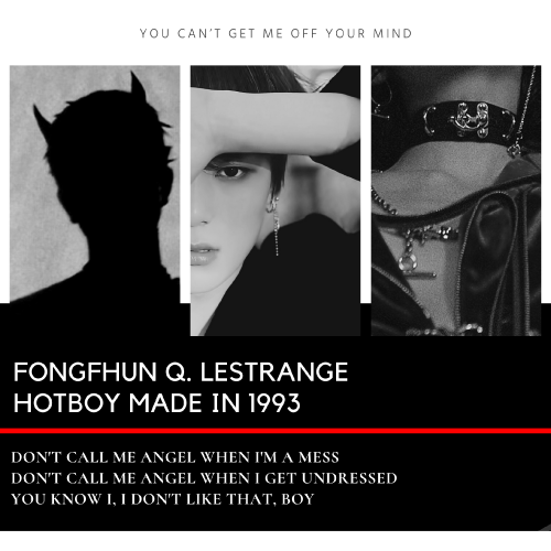 FONGFHUN Q. LESTRANGE HOTBOY MADE IN 1993