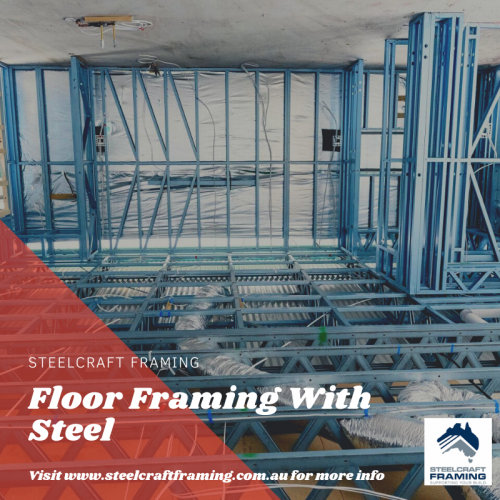 Steelcraft® a Structural Steel House & Floor Framing Manufacturer & Builder joists use a strong webbed profile that is designed for increased vertical load capacity.