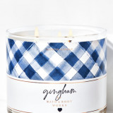 Gingham-Candle