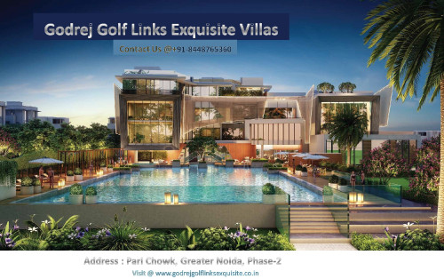 Godrej Golf Links Exquisite Villas offers fully-equipped villas with all the modern amenities in Greater Noida. Godrej Properties Ltd. is a top company and has many years of knowledge in this industry. The huge advantage is the perfect brand of Godrej.

Visit at www.godrejgolflinksexquisite.co.in